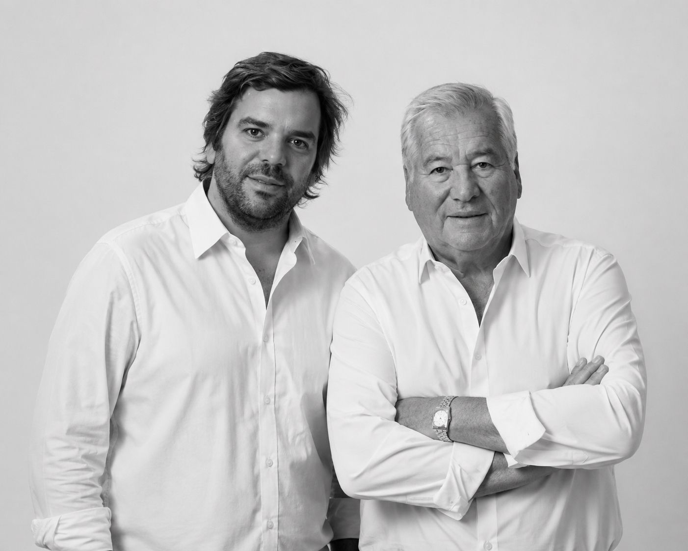 Luis María Bazet y Raúl Bazet